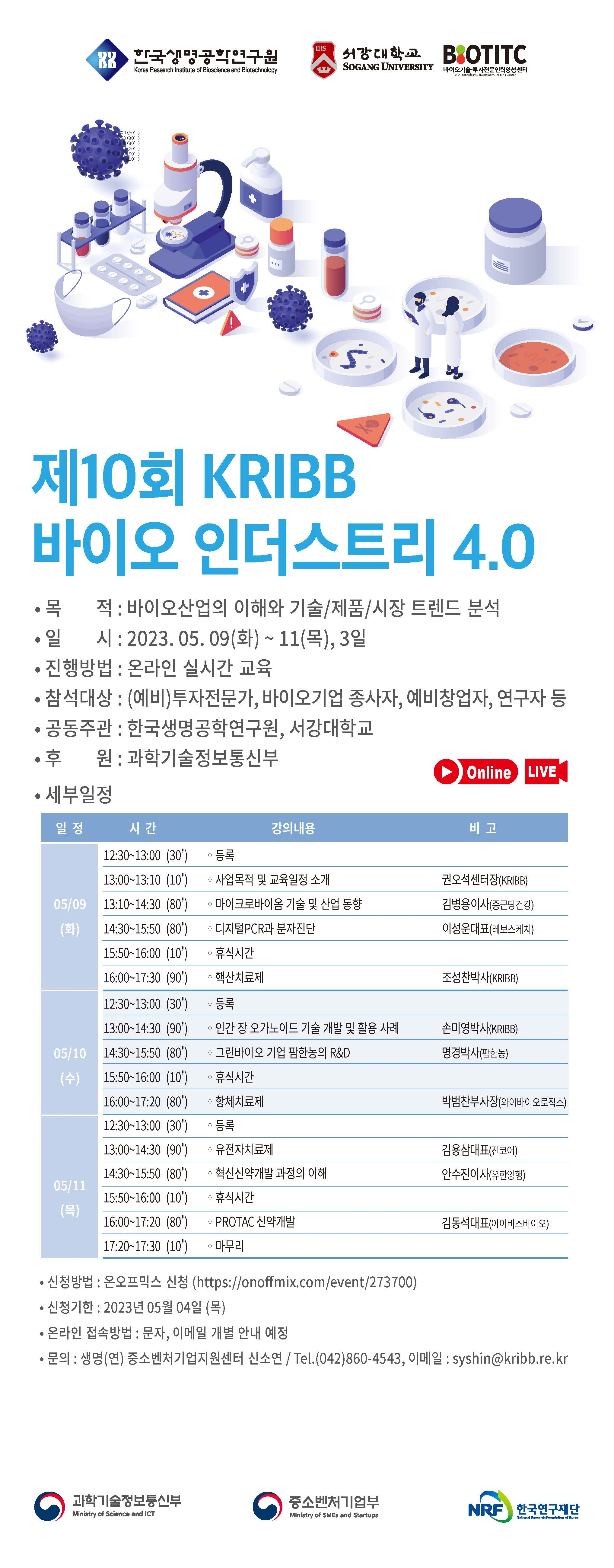 제10회 KRIBB 바이오 인더스트리 4.0