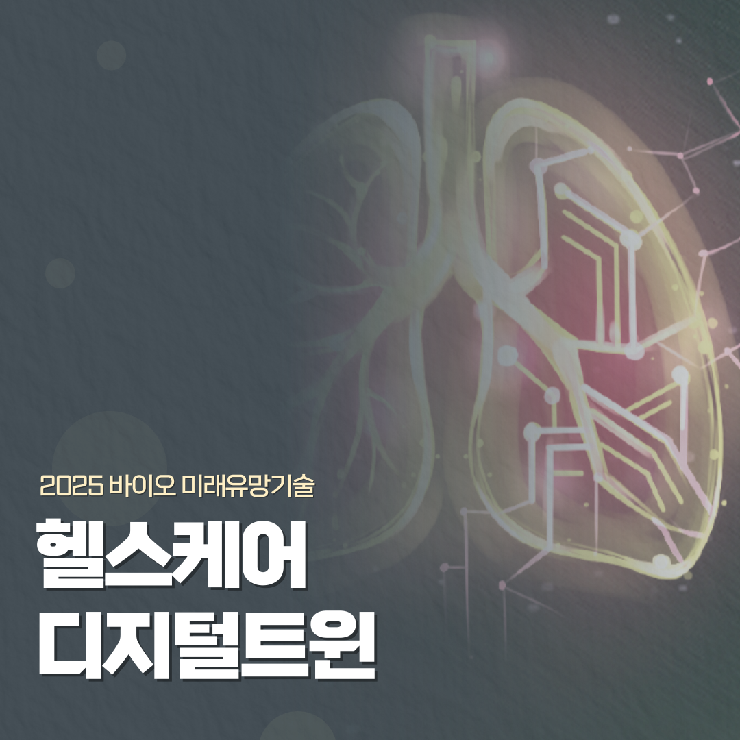 [2025 바이오 미래유망기술] 헬스케어 디지털 트윈